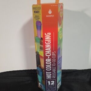 Manna Color-Changing Reusable Cups 12-Pack